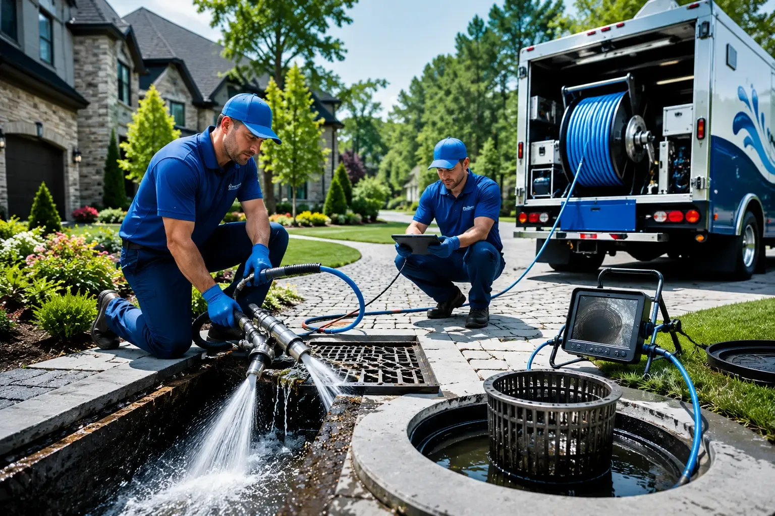 Local outdoor drain cleaning professionals in Saint Paris, OH