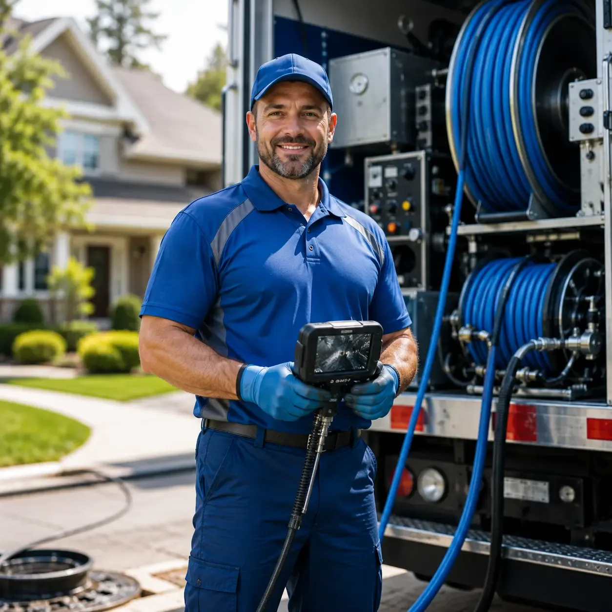 Local outdoor drain cleaning specialists in Saint Paris, OH